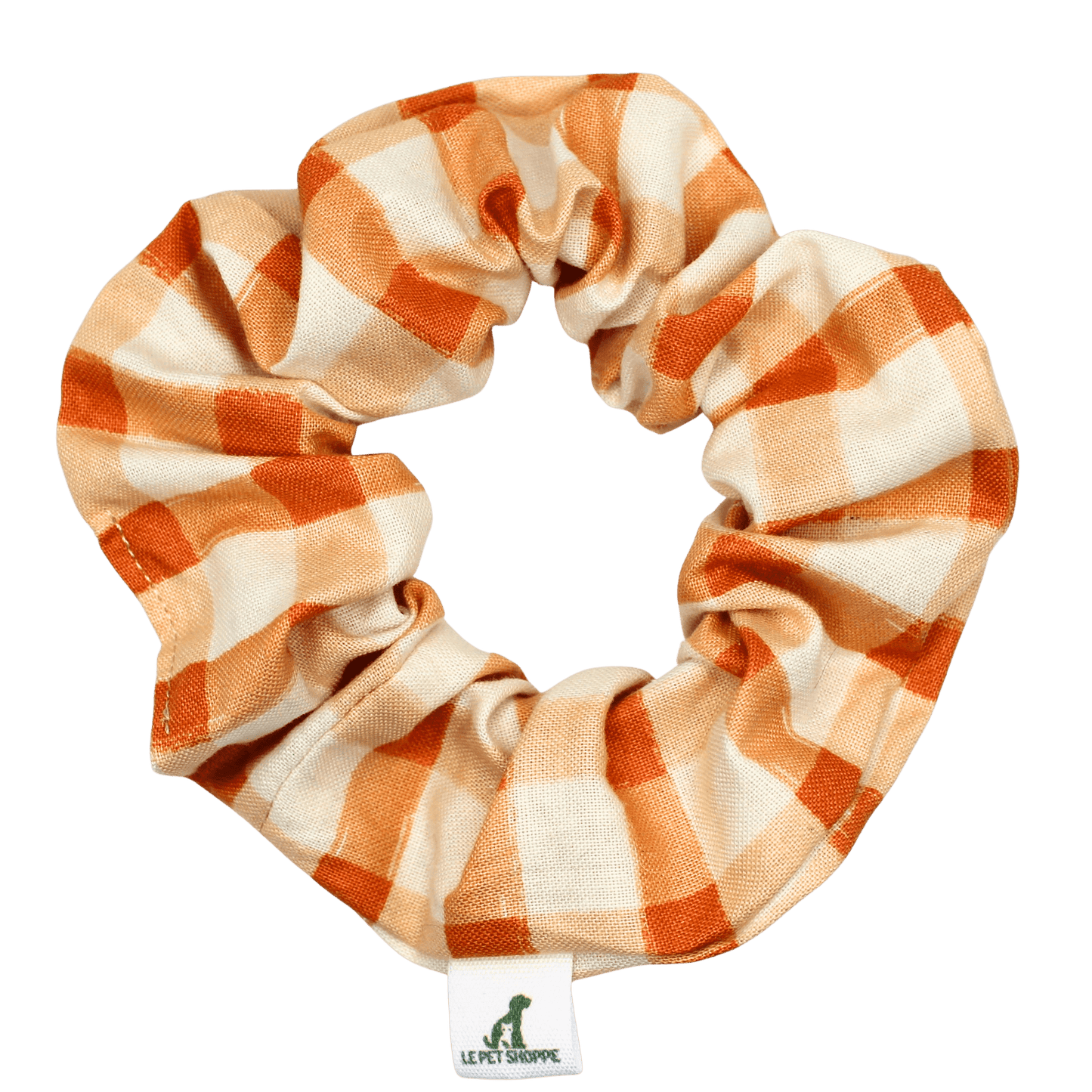 ''Pumpkin spice'' scrunchie