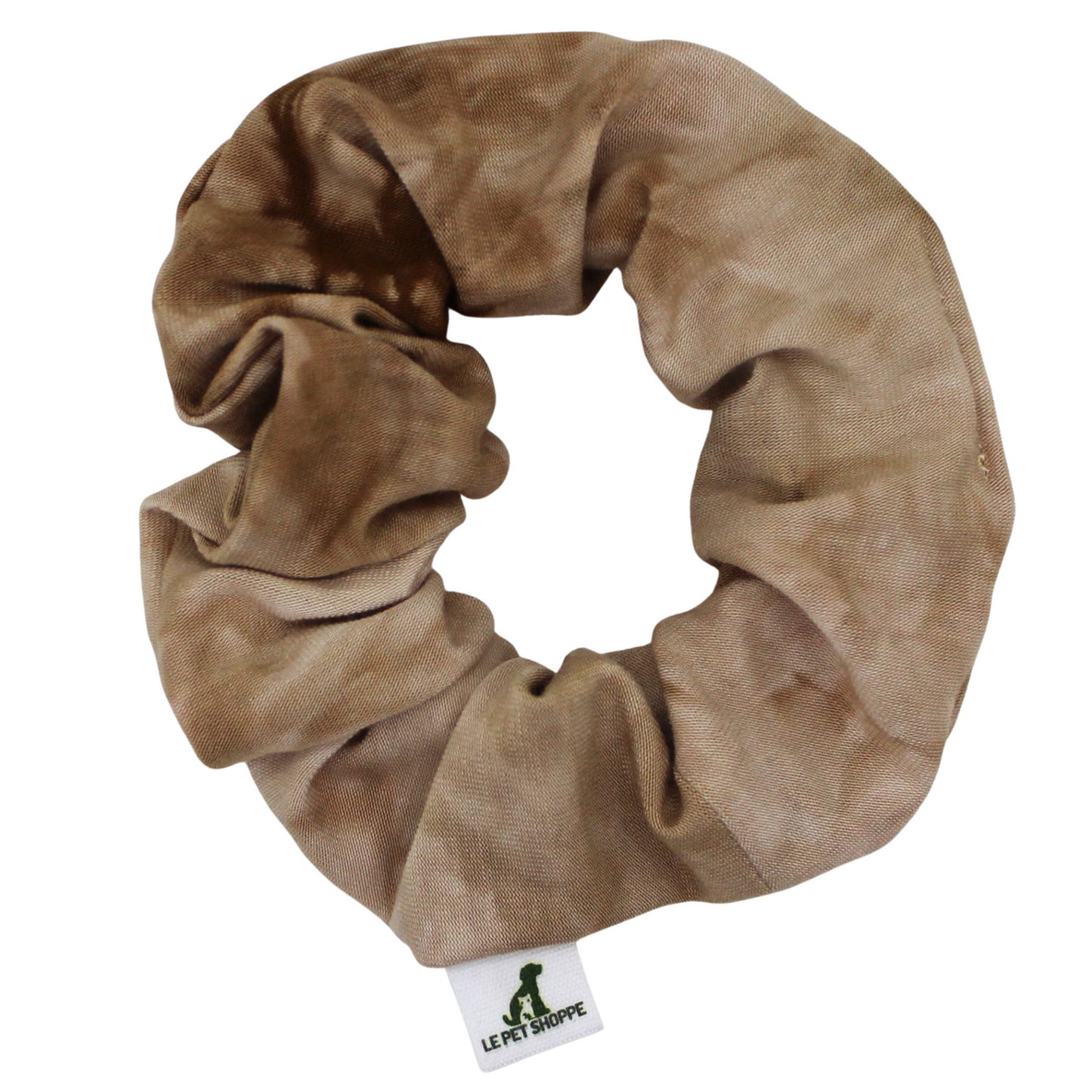 “Nutmeg” stretch knit scrunchie