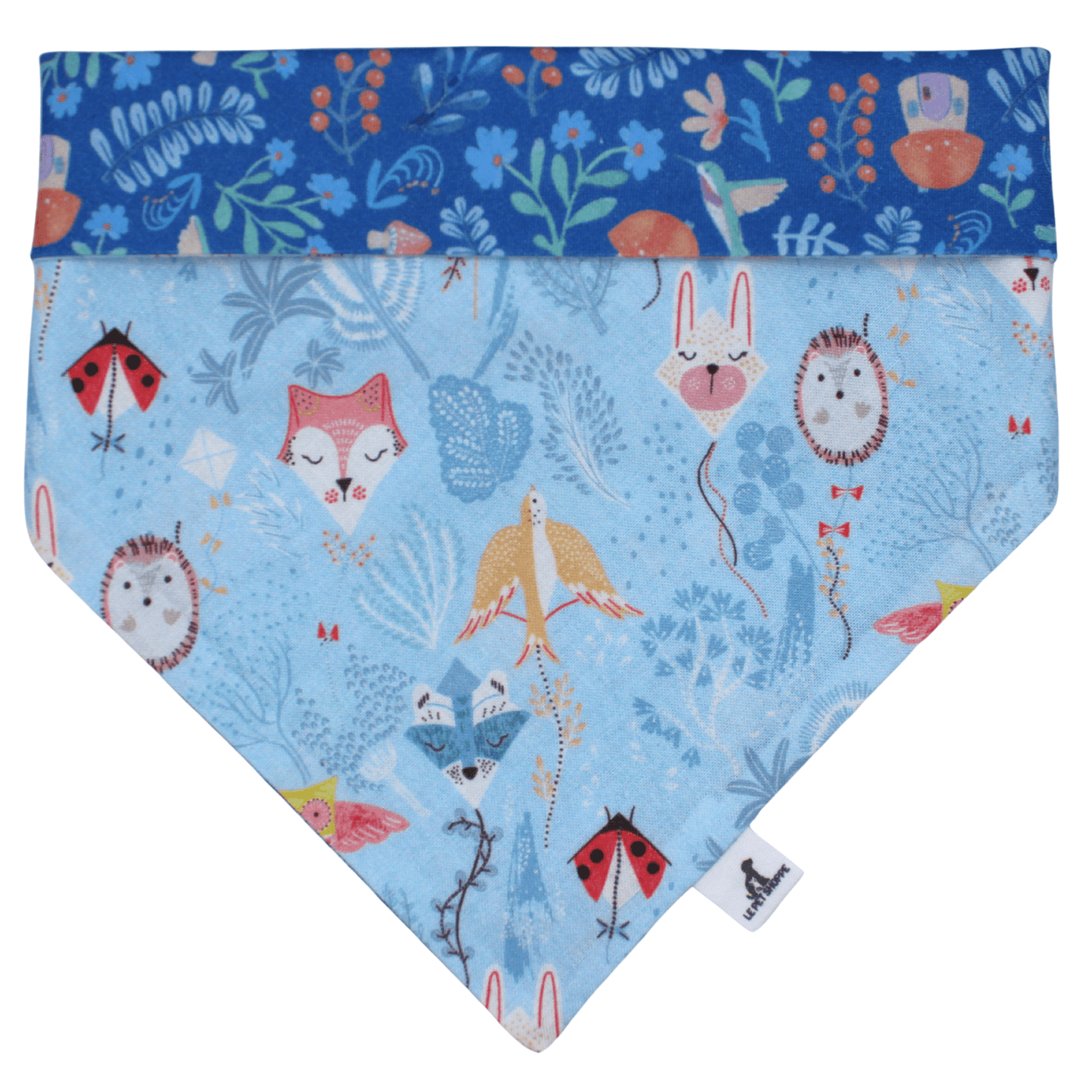 ''Blue skies'' bandana