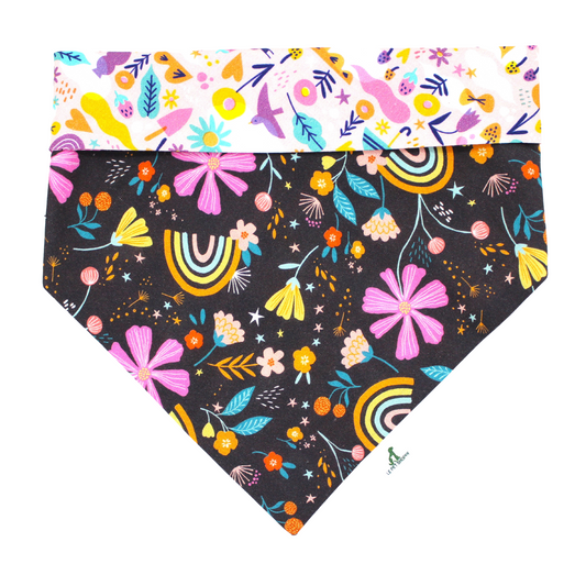 ''Floral'' bandana