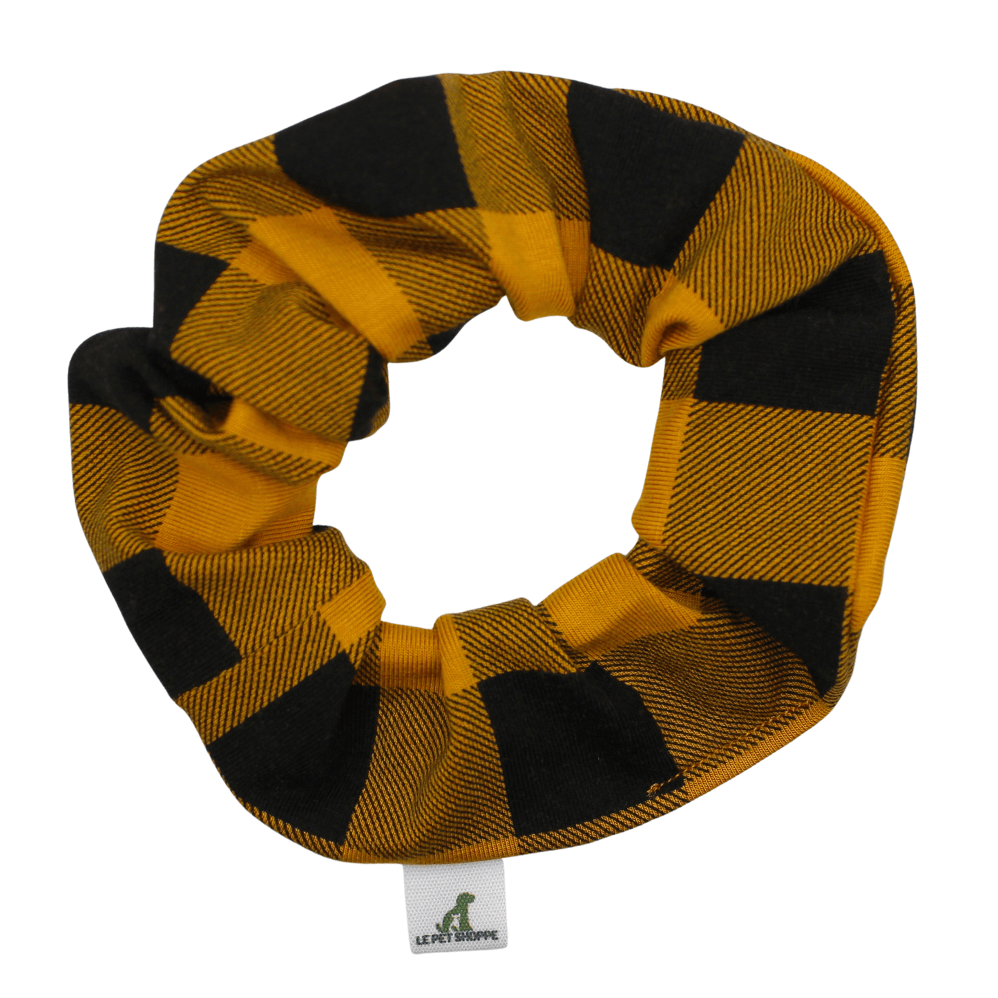 Chouchou en tricot extensible « Curcuma »