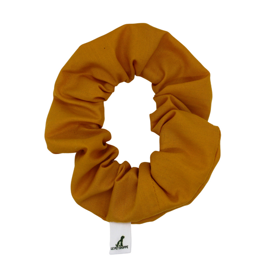 ''Mustard'' scrunchie