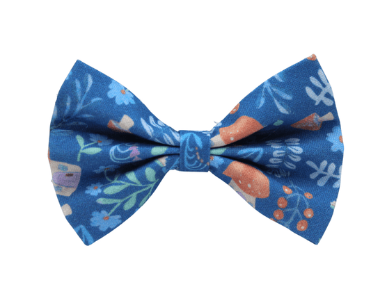 "Blue skies" bow tie