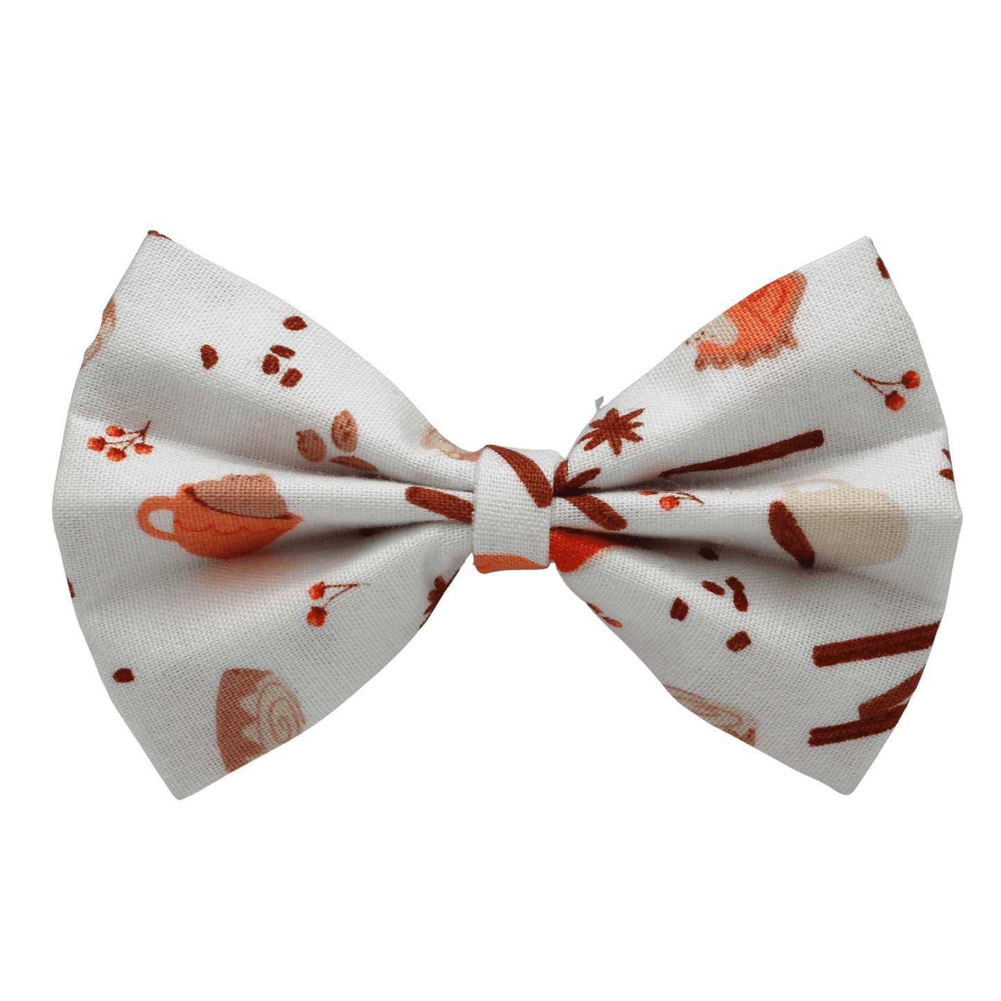 "Pumpkin spice" bow tie 