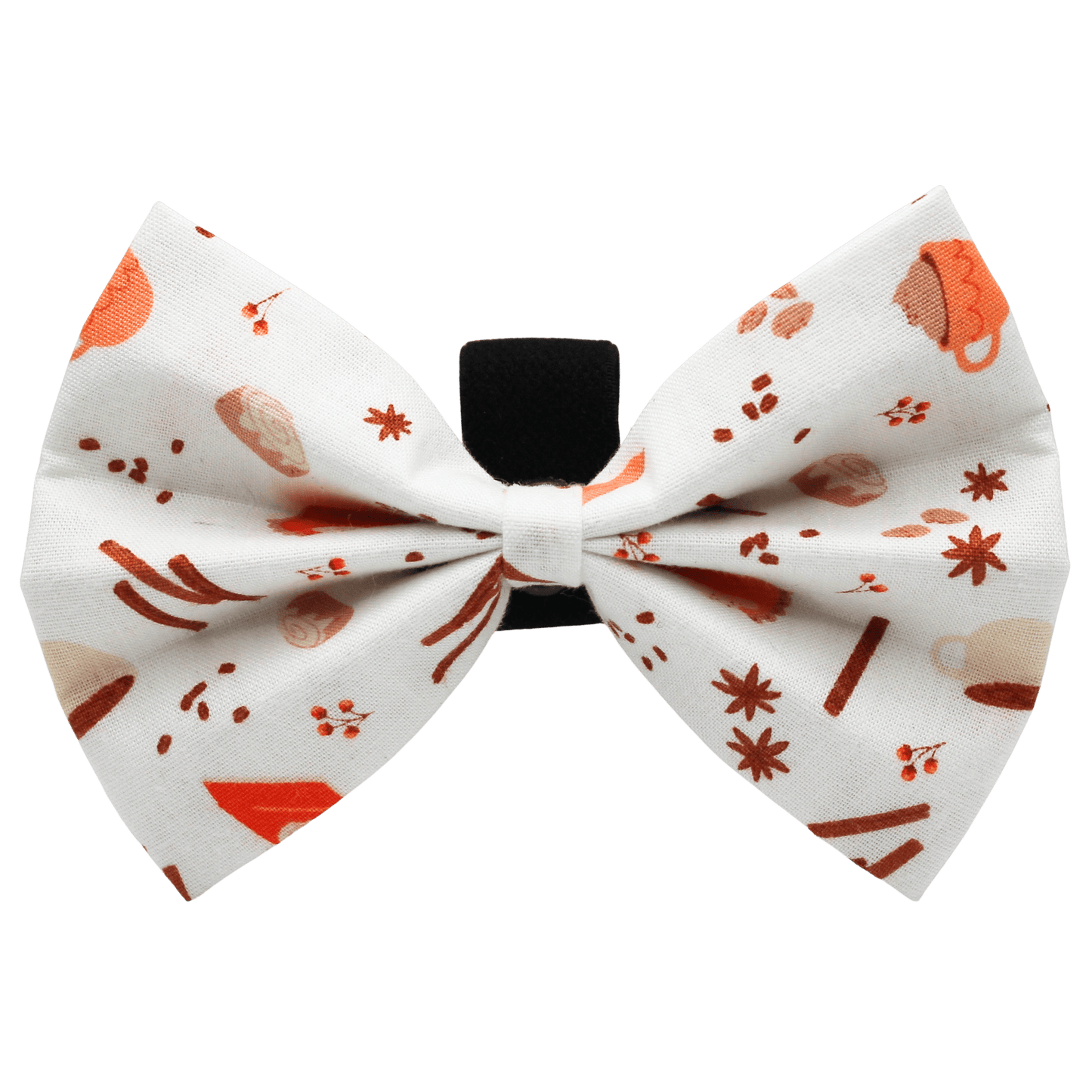 "Pumpkin spice" bow tie 