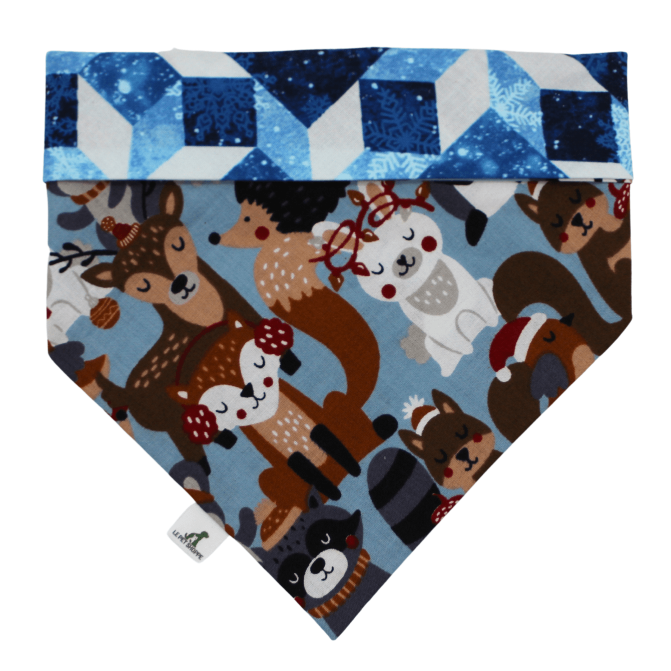 Bandana « C'est l'hiver »