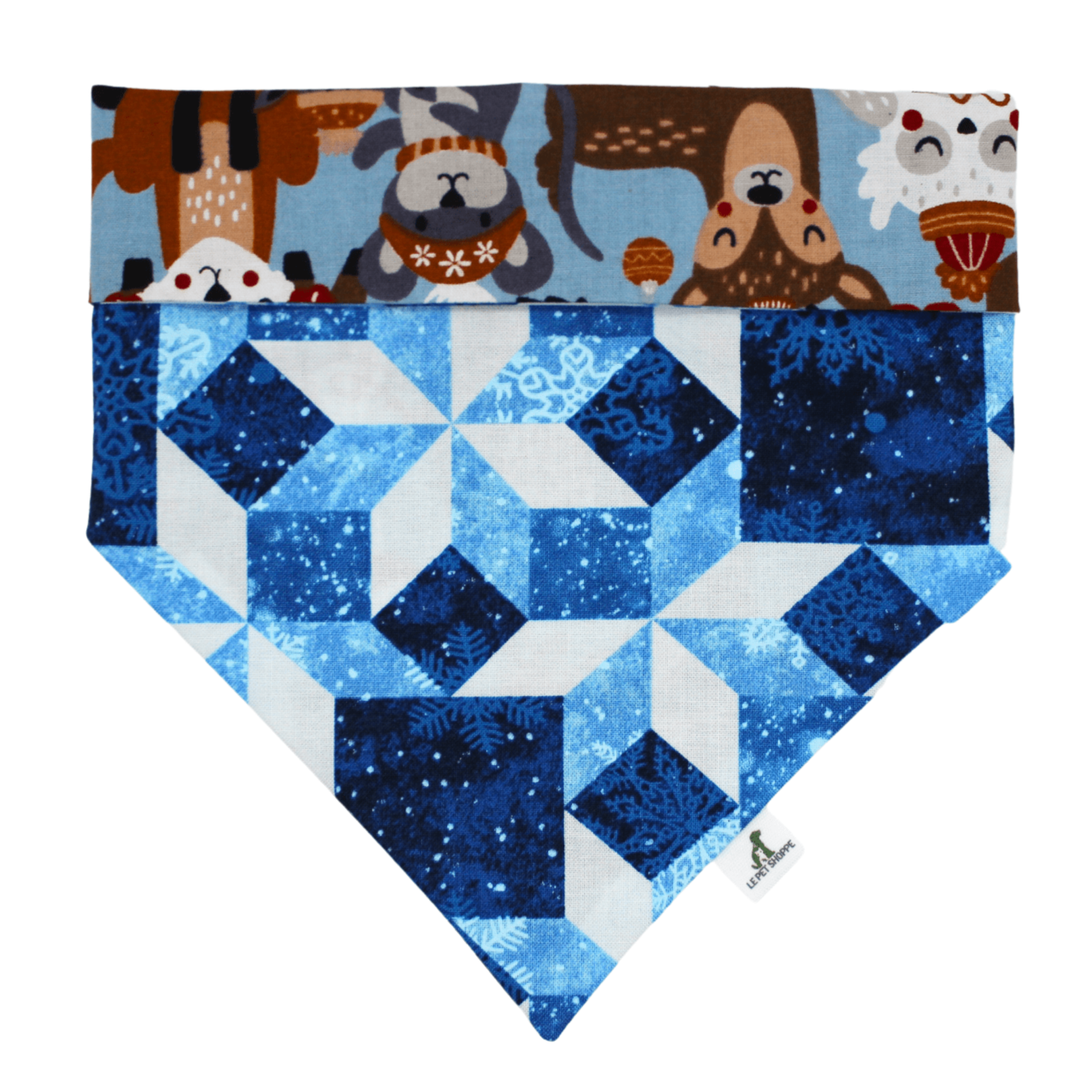 Bandana « C'est l'hiver »