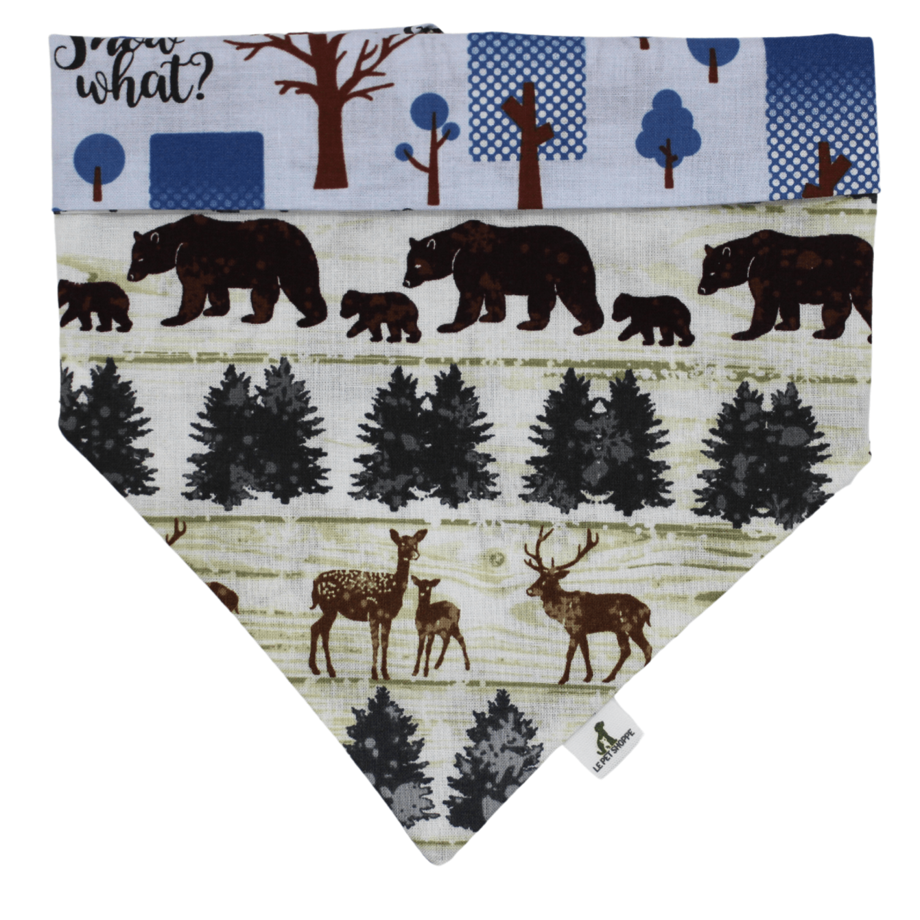''Forest friends'' bandana