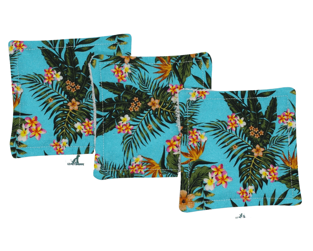 ''In the jungle'' plants make-up wipes | pack of 3