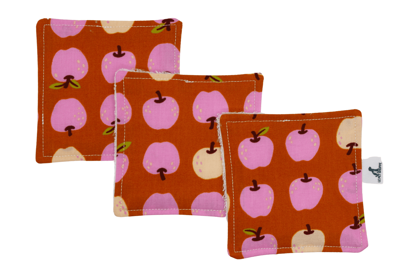 Lingettes démaquillantes « Pomme et cannelle » | paquet de 3