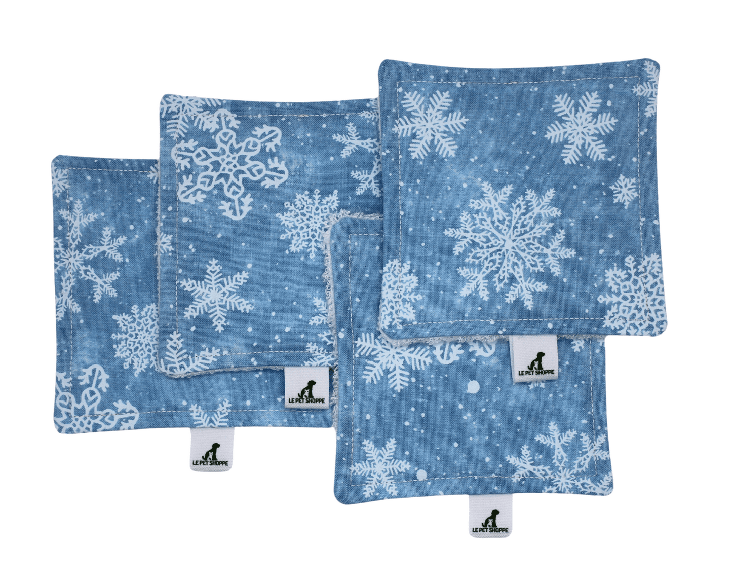 ''Let it snow'' make-up wipes | pack of 4