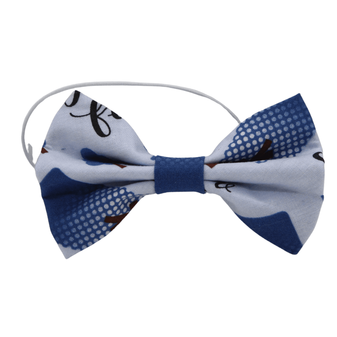 ''Forest friends'' bow tie