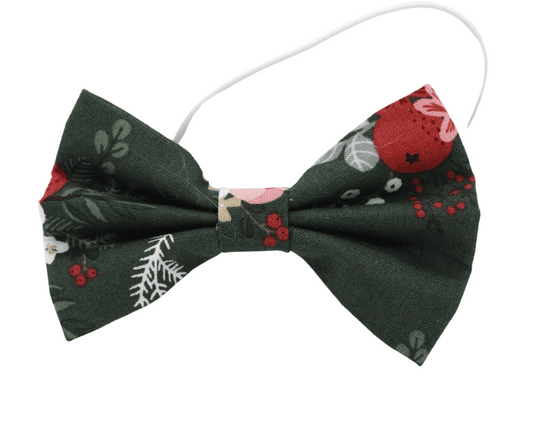 ''Poinsettias'' bow tie 