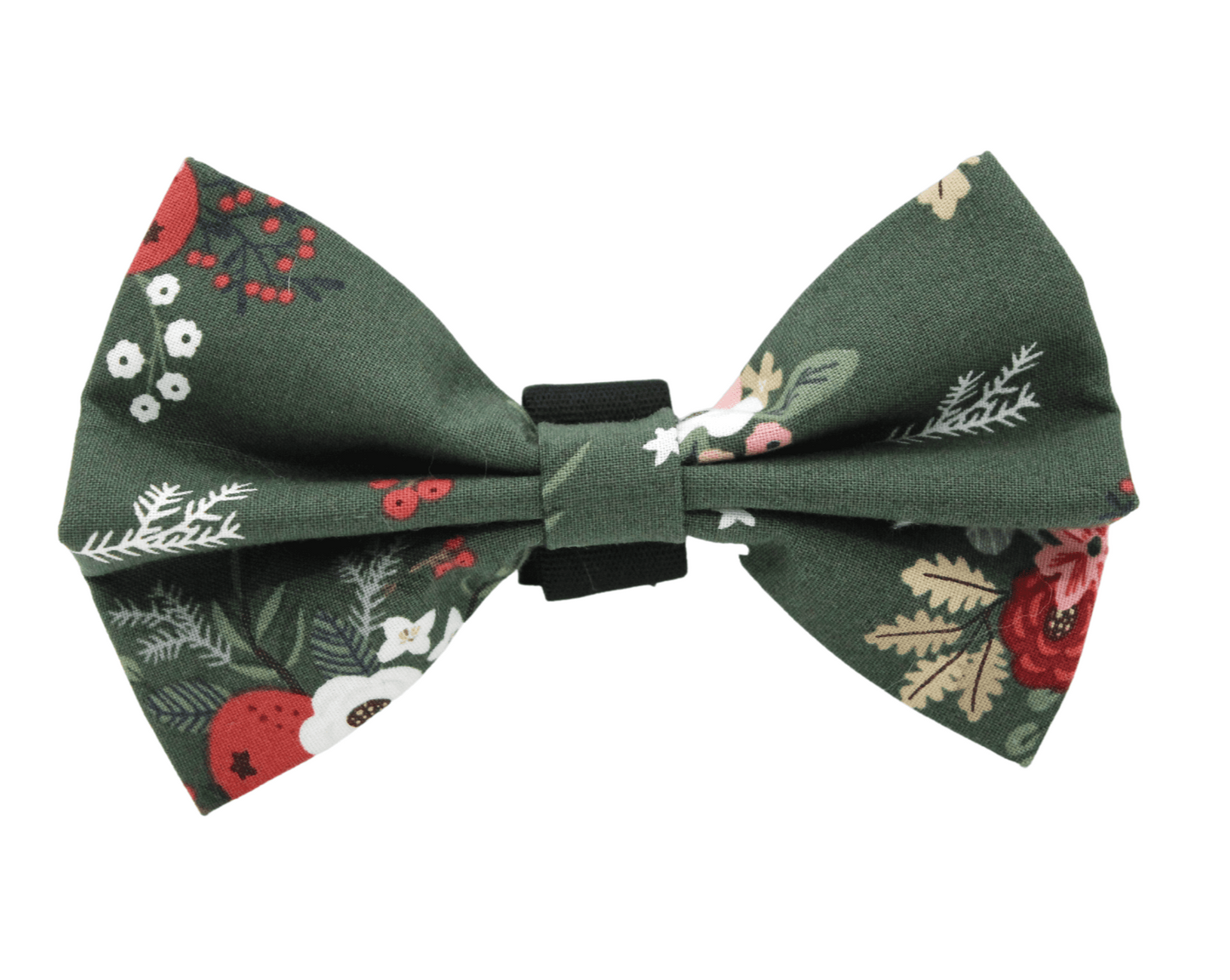 ''Poinsettias'' bow tie 
